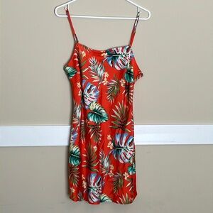 Forever 21 Tropical Slip Dress